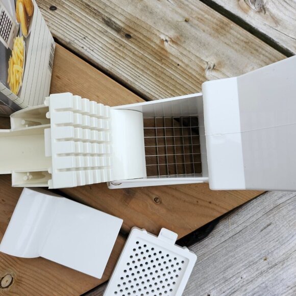 Schulte French Fry Cutter Chip Cutter Potato Masher Valentini Itali in box - Picture 12 of 12